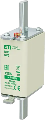 Bild von NH0 aM 125A/690V