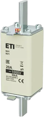 Bild von NH1/85 gG 20A/1000V