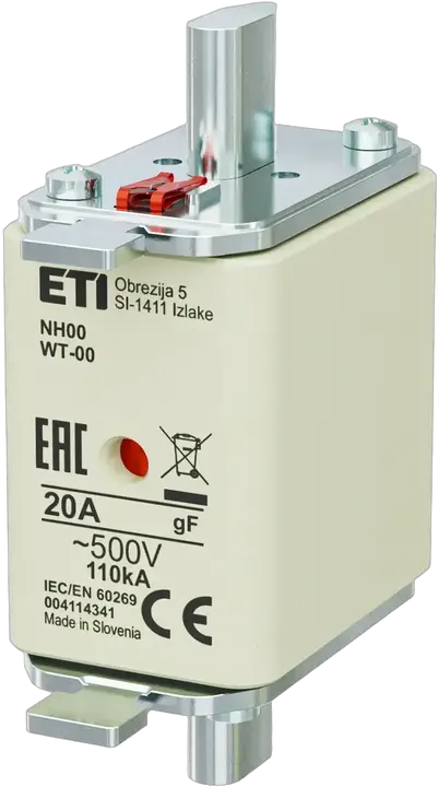 Bild von NH00 gF 20A/500V