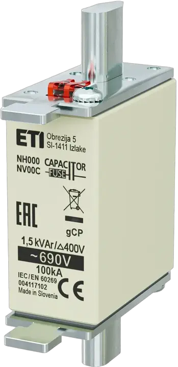 Bild von NH000 gCP 1,5kVAr/690V