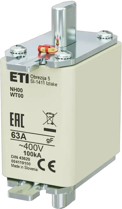 Bild von NH00 gF 63A/400V