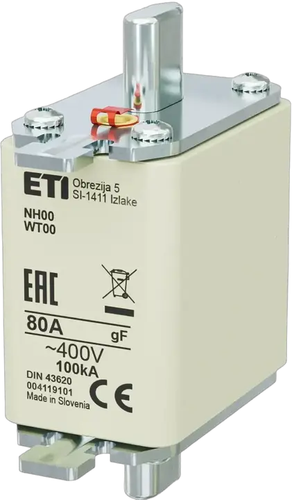 Bild von NH00 gF 80A/400V