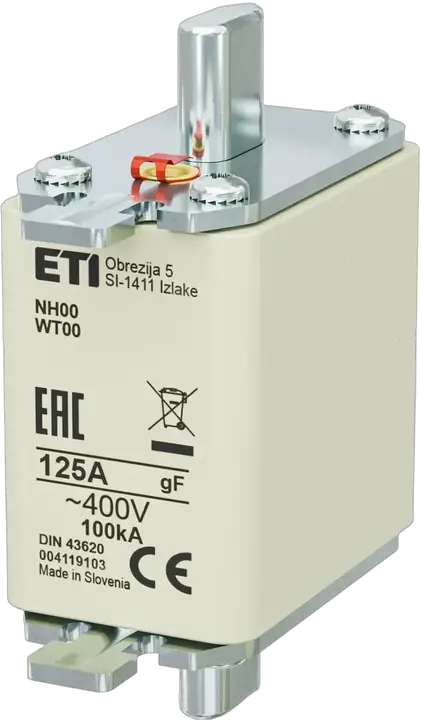 Bild von NH00 gF 125A/400V
