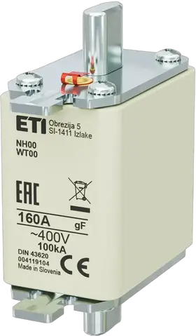Bild von NH00 gF 160A/400V