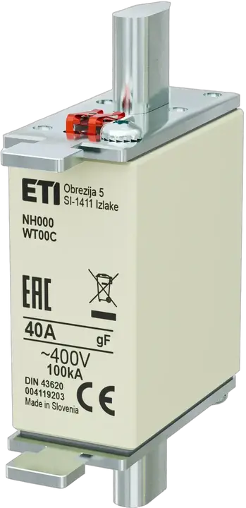 Bild von NH000 gF 40A/400V