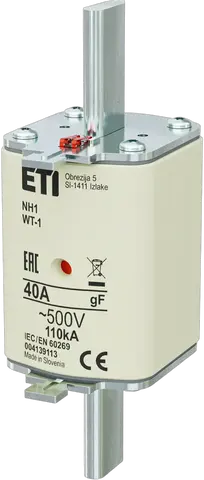 NH1 gF 40A/500V