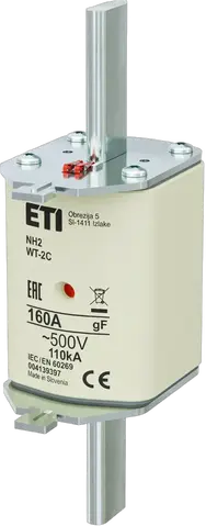 NH2C gF 160A/500V