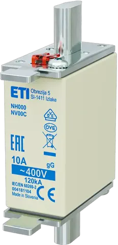 Bild von NH000 gG 10A/400V