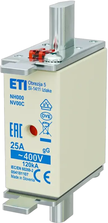 Bild von NH000 gG 25A/400V