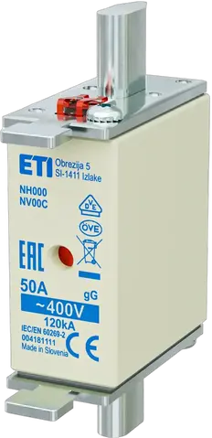 Bild von NH000 gG 50A/400V