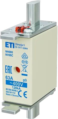 Bild von NH000 gG 63A/400V