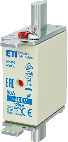 Bild von NH000 gG 80A/400V
