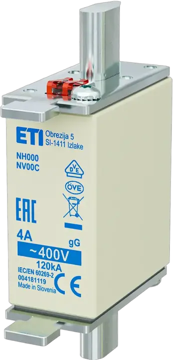 Bild von NH000 gG 4A/400V korr.