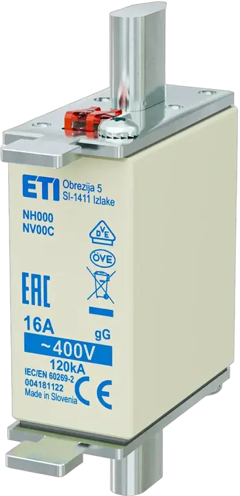 Bild von NH000 gG 16A/400V korr.