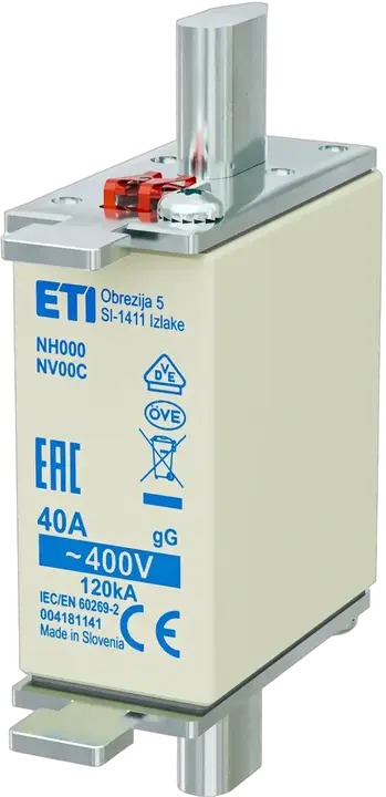 Bild von NH000 gG 40A/400V korr.