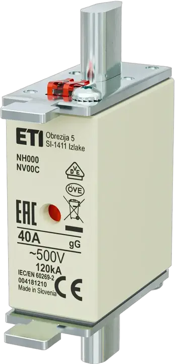 Bild von NH000 gG 40A/500V