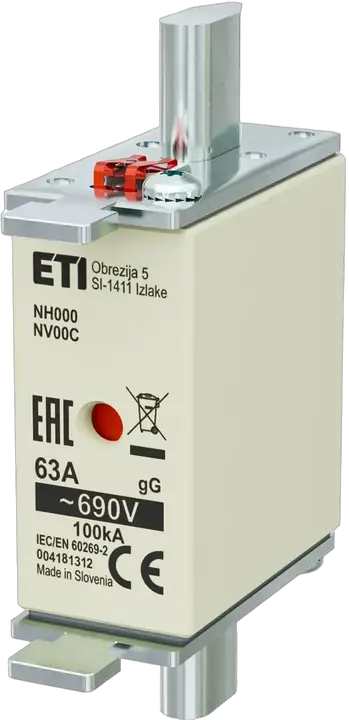 Bild von NH000 gG 63A/690V