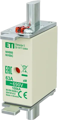 Bild von NH000 aM 63A/690V