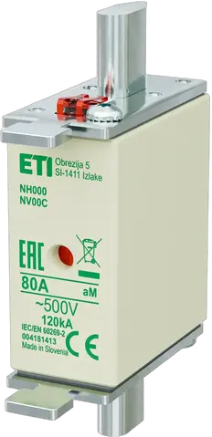 Bild von NH000 aM 80A/500V