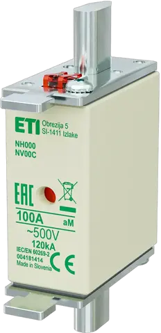 Bild von NH000 aM 100A/500V