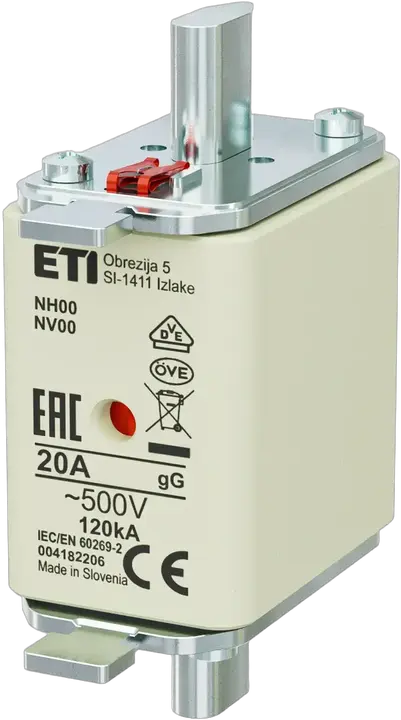 Bild von NH00 gG 20A/500V