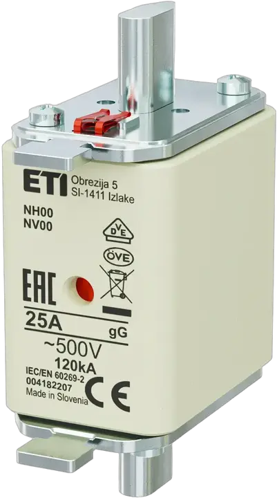 Bild von NH00 gG 25A/500V
