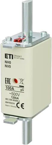 NH0 gG 100A/500V