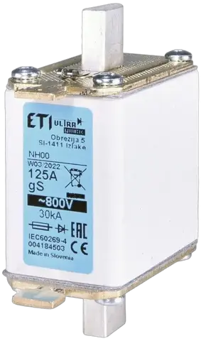 Bild von NH00 gS 80A/800V
