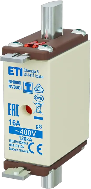 Bild von NH000/I gG 16A/400V