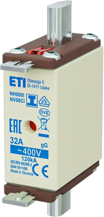 Bild von NH000/I gG 32A/400V