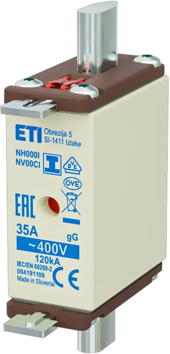 Bild von NH000/I gG 35A/400V