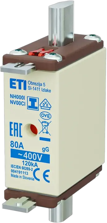 Bild von NH000/I gG 80A/400V
