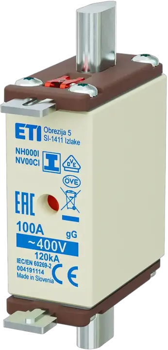 Bild von NH000/I gG 100A/400V