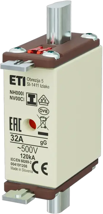 Bild von NH000/I gG 32A/500V