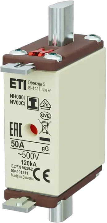 Bild von NH000/I gG 50A/500V