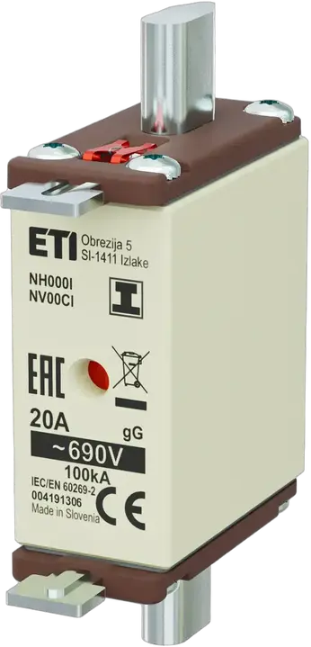 Bild von NH000/I gG 20A/690V