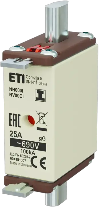 Bild von NH000/I gG 25A/690V