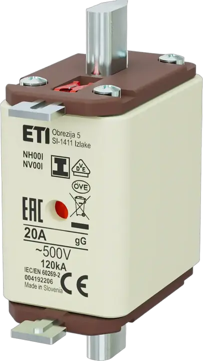 Bild von NH00/I gG 20A/500V