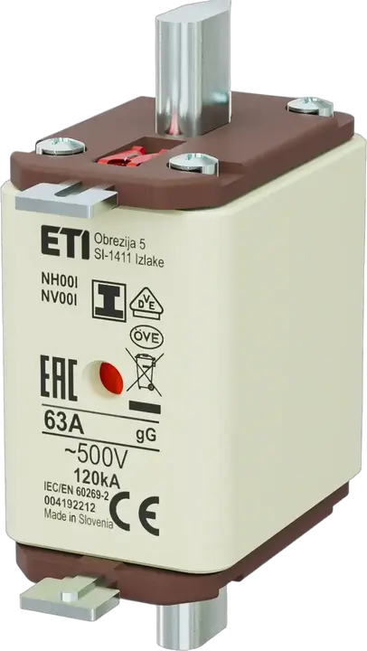 Bild von NH00/I gG 63A/500V