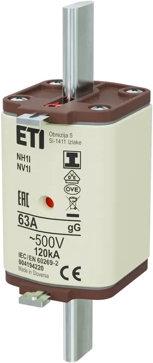 Bild von NH1/I gG 63A/500V