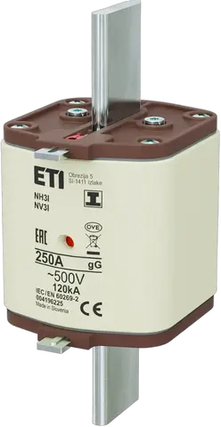 NH3/I gG 250A/500V