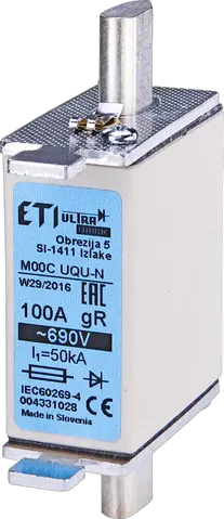 NH000 UQ gR 20A/690V
