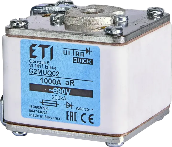 Bild von NHG2/M UQ01 aR 500A/690V
