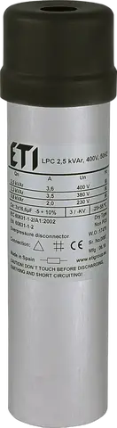 Bild von LPC 2,5 kVAr, 400V, 50Hz