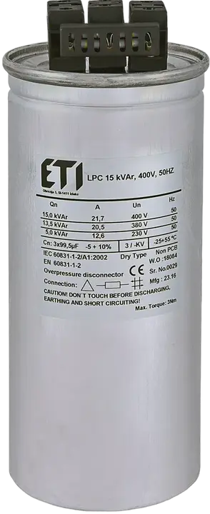 Bild von LPC 15 kVAr, 400V, 50Hz