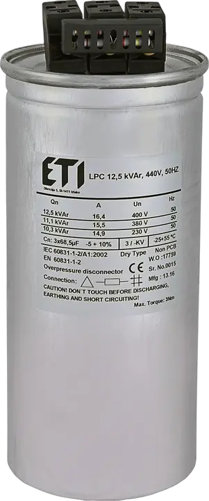 Bild von LPC 12,5 kVAr, 440V, 50Hz