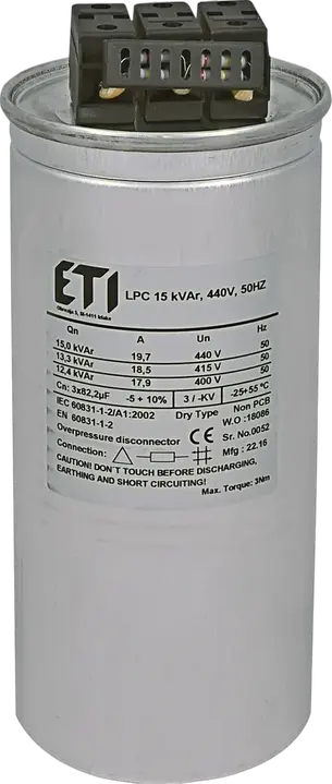 Bild von LPC 15 kVAr, 440V, 50Hz