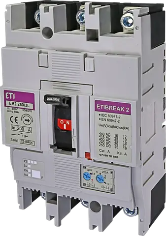 EB2 250/3L 200A 3p