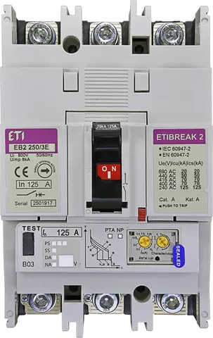 EB2 250/3E 125A 3p