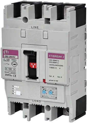 EB2 250/3V 160A 3p 1100V